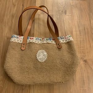Handcrafted Straw handbag